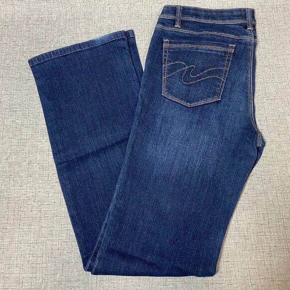 White House Black market boot leg jeans size 8R - Picture 3 of 12